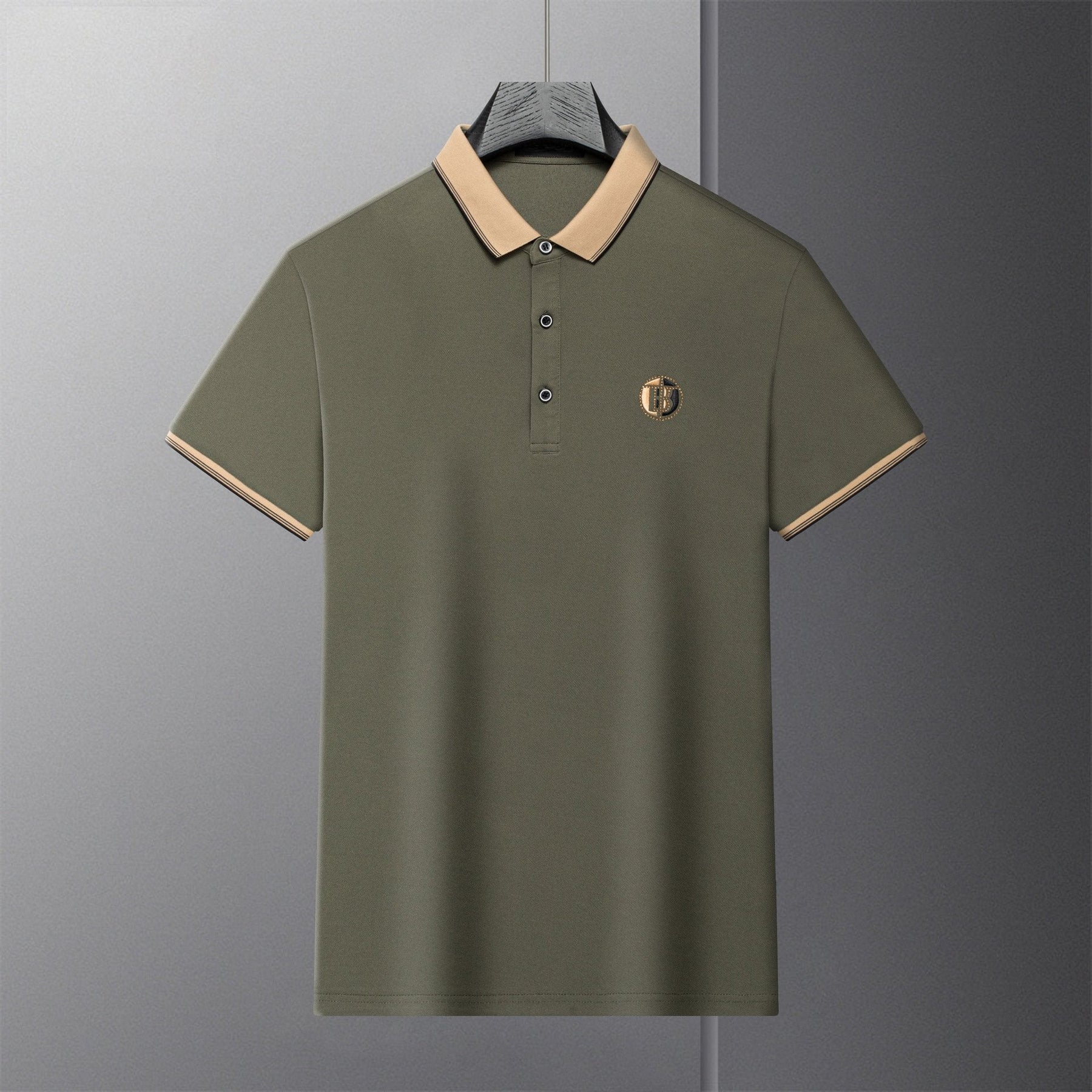 Camisa Polo Golden Titanium - Frete Grátis - ÚLTIMAS UNIDADES