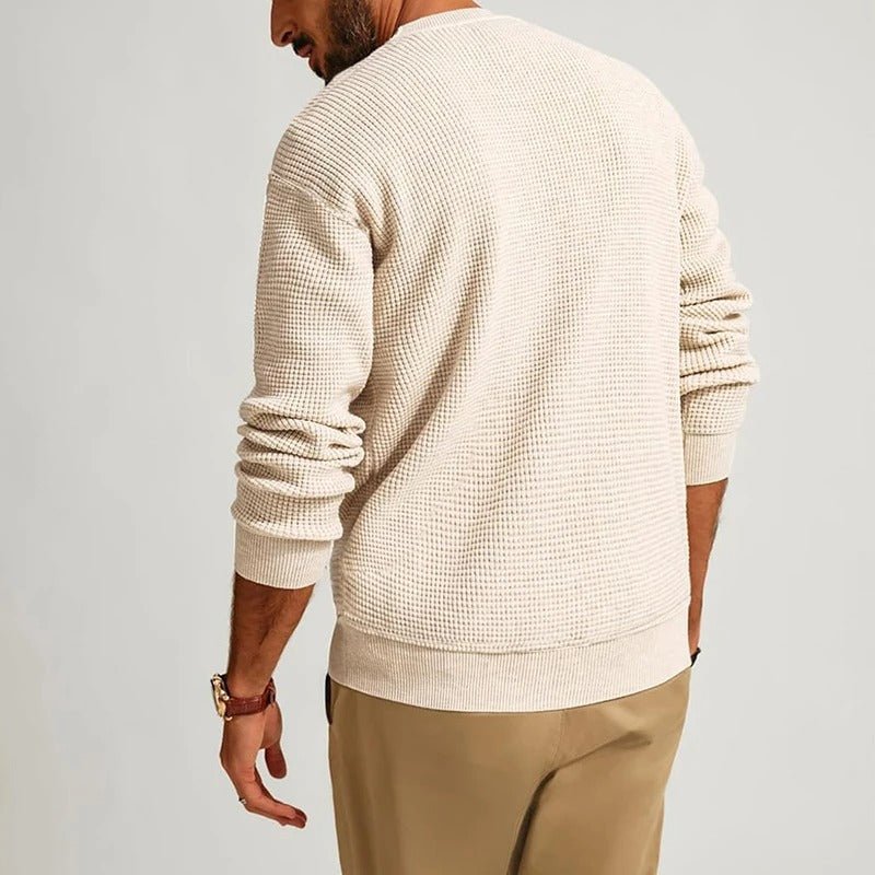 Pacifica 78's Waffle Sweater - Hayes Carter