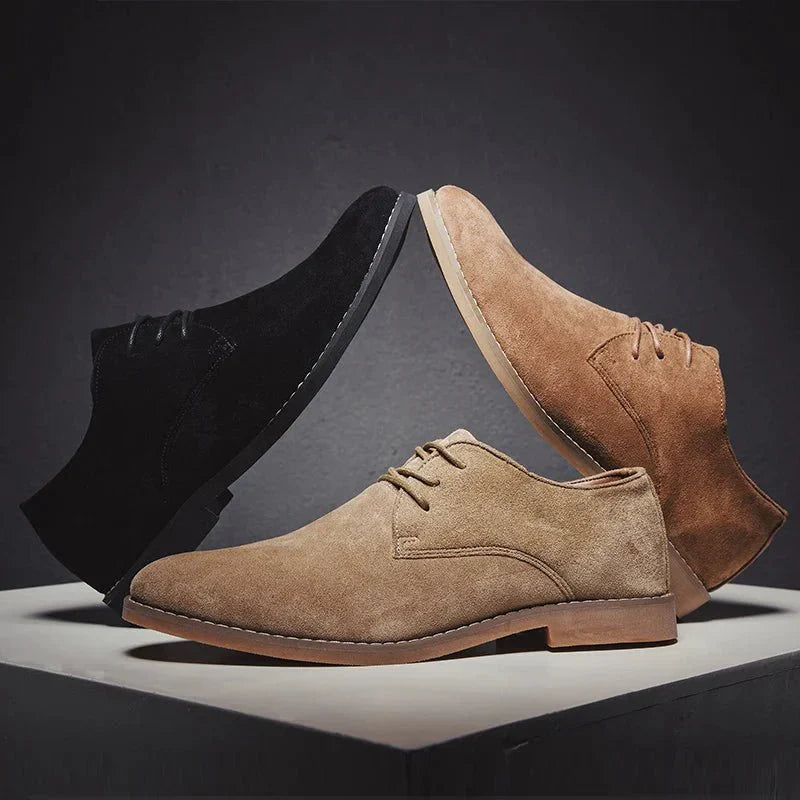 Tombstone Suede Oxford Shoes - Hayes Carter