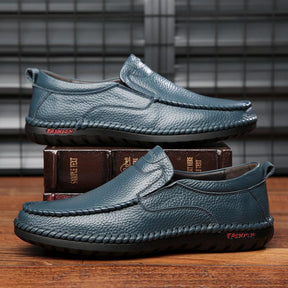 Sapato Mocassim Classic - Couro Titanium - Frete Grátis Loja Rinove